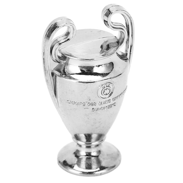 Miniatyr Champions League Trophy - Metal Football Cup för heminredning och fans
