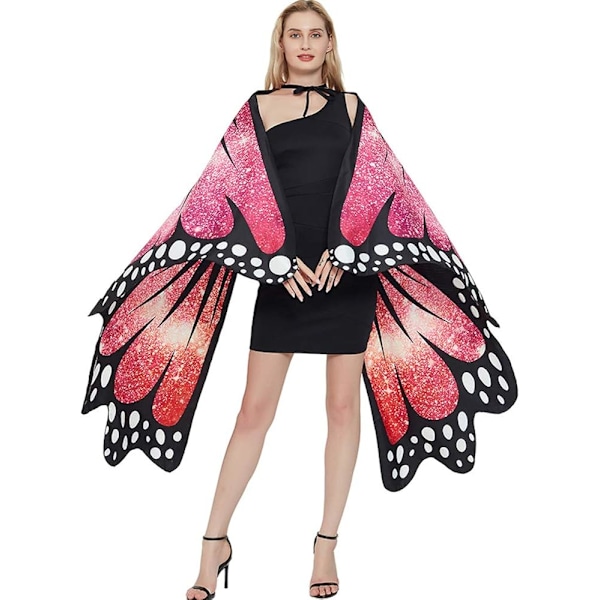 Halloween Butterfly Vinger Kappe til Kvinder Butterfly Halloween Kostume