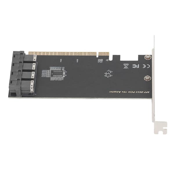 PCIE til U.2 Computer Højhastighedsdataoverførsel PCIE3.0x16 til 4 Port U.2 SFF 8643 Adapterkort til PC