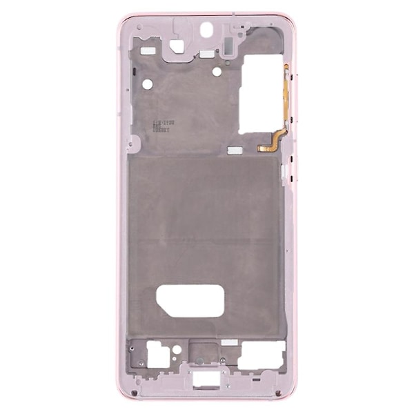 OEM Front Housing Frame Reparationsdel för Samsung Galaxy S21 5G G991B Pink