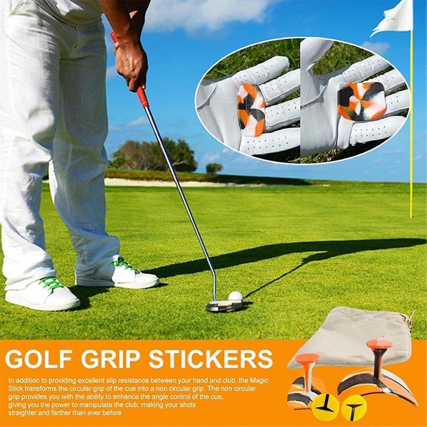 Golf Finger Tape Anti-Slip Golf Grip Friktionsdekaler Förbättrad greppträning Halkfritt grepp Styrka