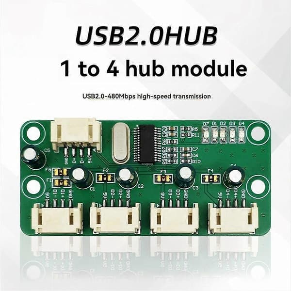 [KK] USB2.0 HUB PH2.0 Interface Version 1 til 4 Port USB HUB Modul