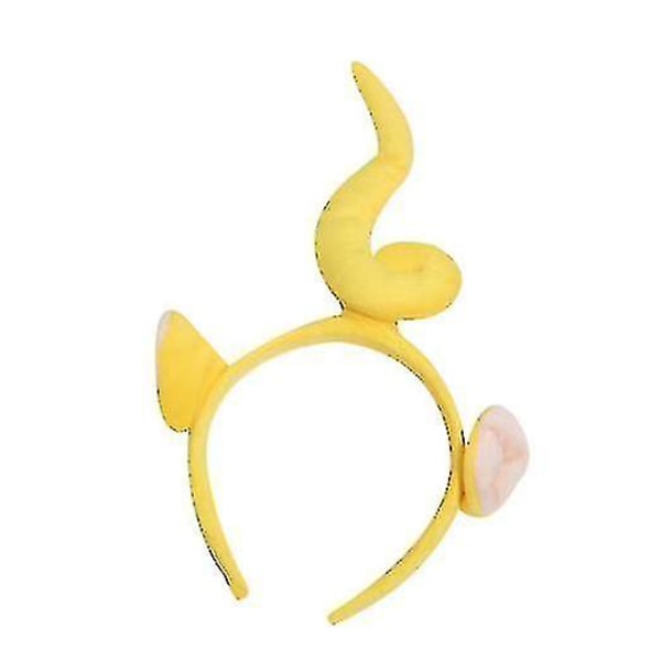 Teletubbies pannband - Pannband för barn och vuxna för anime-tecknade fans lila purple 10.5cm