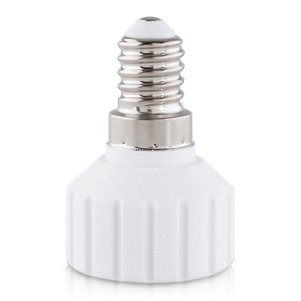 4x Sokkeladapter - E14 til GU10 sokkelkonverter - Bajonetfatningslampeholderadapter til halogen LED-pære
