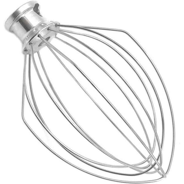 Piskeris i rustfrit stål - ZOR® - 6-tråds hoved - Til KitchenAid røremaskine