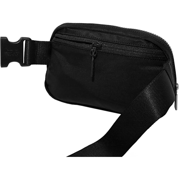 Bältesväska Fanny Pack Crossbody-väskor för kvinnor Överallt Bältesväska (Svart)