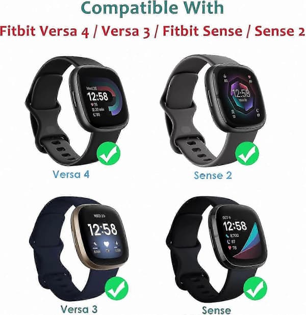 Ersättningsladdningskablar för Fitbit Sense 2 Fitbit Versa 3 och Fitbit Versa 4