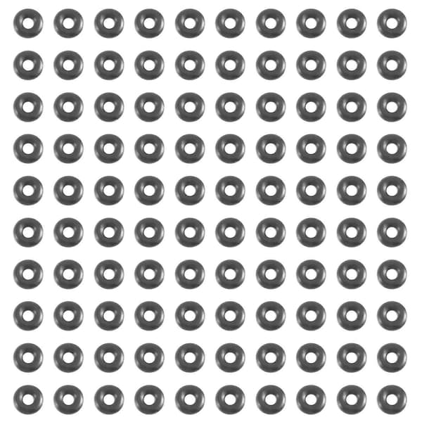 Sourcingmap - Nitrilgummi O-ring, 6 x 2 mm, 100 st