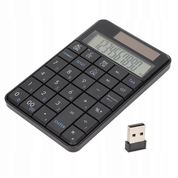 Lommeregner med numerisk tastaturfunktion