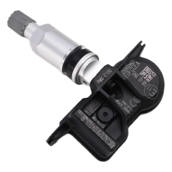 [KK] PMV-E100 42607-53040 Dæktrykssensor Overvågningssensor 433MHz Kompatibel med Black  Silver
