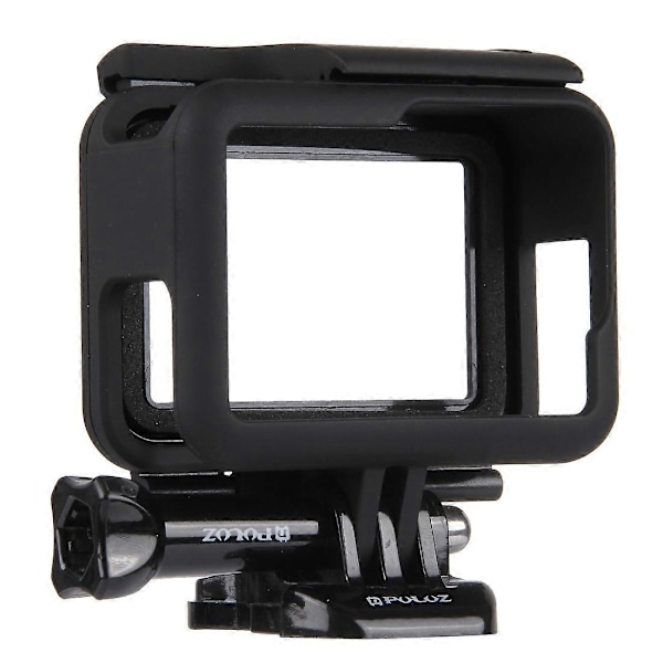 PULUZ ABS Plasthölje Skalram Fäste Skyddsfodral Bur med Sockel och Lång Skruv för GoPro HERO /7 Black /6 /5 Style 1