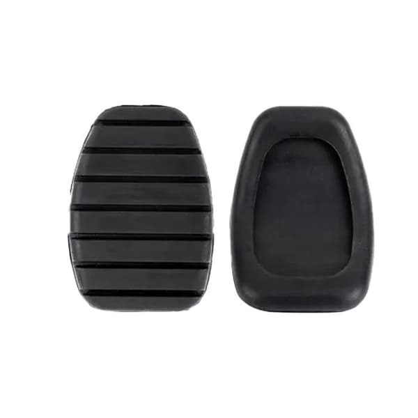 FRANKRIKE - 2 gummipedalbelegg for brems og clutch til Renault - 77mm*51mm*39mm