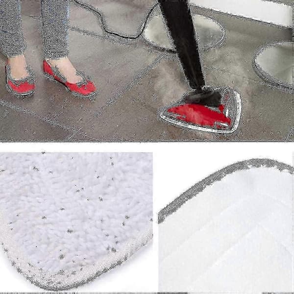 Vileda 100 6-pakning Mikrofiber Dampmopp Erstatningsputer for Effektiv Rengjøring