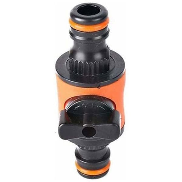 Snabbkoppling trädgårdsslang - ZOR® - 2-pack - Dubbelmunstycke - Omkopplingsventil - 16 mm