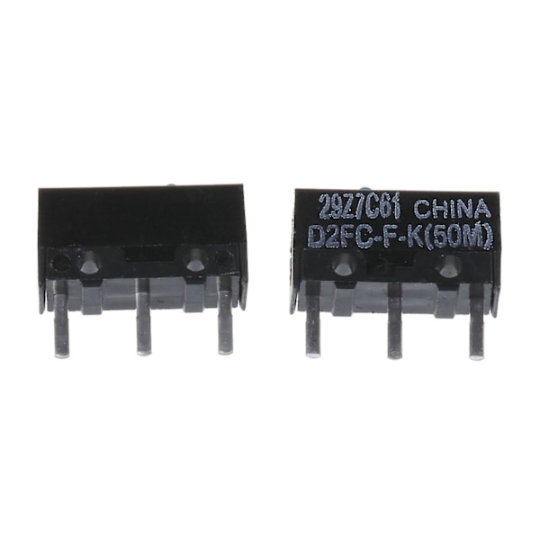 4st Nya D2fc-f-k Mus Mikro Switch 50 miljoner Klick Livslängd Microswitch 3pins