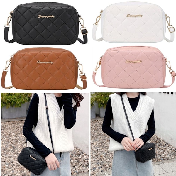 Naisten olkalaukku, messenger-tyylinen Style1 Brown