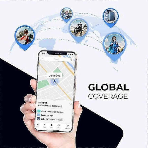 Mini Magnetisk GPS Tracker Realtid Bil Lastbil Fordon Sms Lokalisator Gsm Gprs Gf10