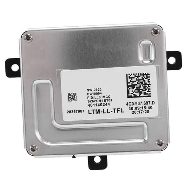 Nyt kørelysmodul DRL-kontrolballastfølgercontroller 4G0907697D 4G0907397D til A4 A5 A6 Q3 Q5 Silver