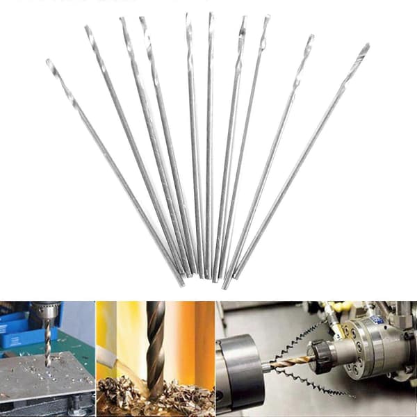 40 stk Mini Drill HSS Bor 0,5 mm-2,0 mm Rett Skaft PCB Spiralbor Sett