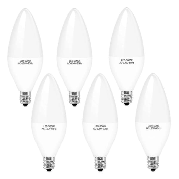2026 E14 LED-kronljus 40 Watt glödlampor motsvarande 5000k