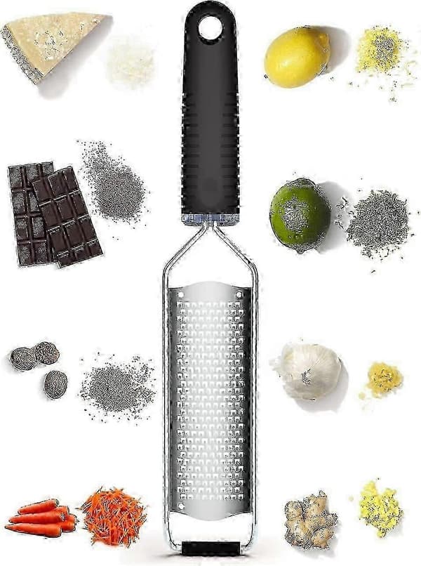 Kraftig rivejern til hård ost og chokolade