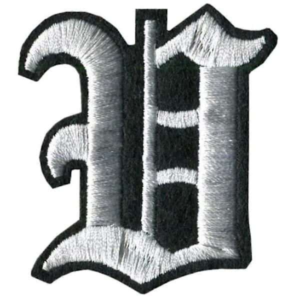 Engelske alfabet bogstaver blandet broderet påsyet badge stryge på til tøj as shown