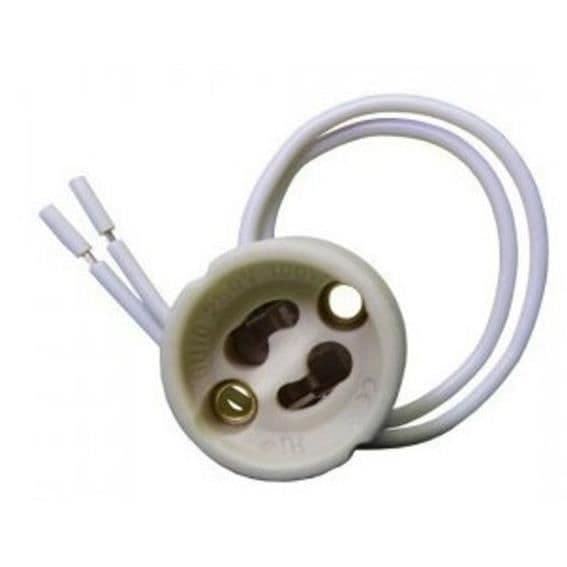 20-pack GU10-socklar för halogen- eller LED-lampor