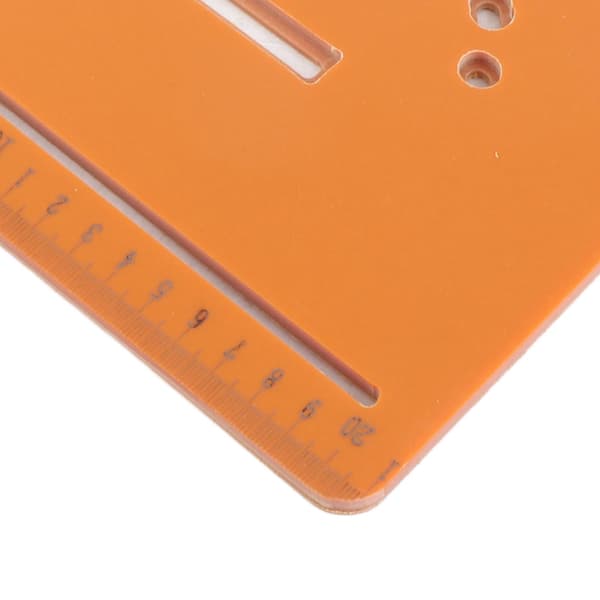 [KK] 【jia】Cutting Machine Base Plate Circular Saw Guide Bottom Plate Table Insert Plate Compatible with Woodworking Projects 28x25cm