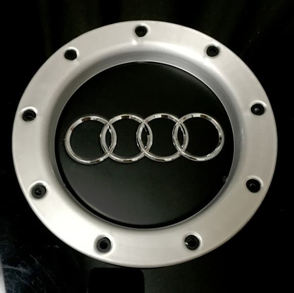 [KK] Passer til Audi hjulnavkapsel, 1-delt sæt i sort, ny TT9