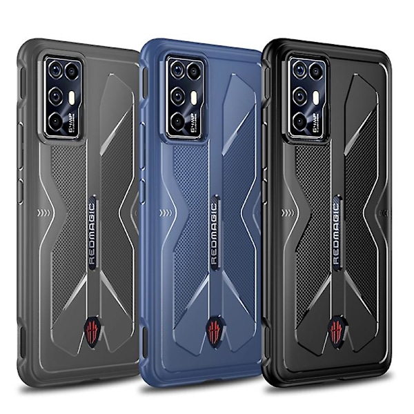 TPU-fodral för ZTE Nubia Red Magic 6R Navy Blue