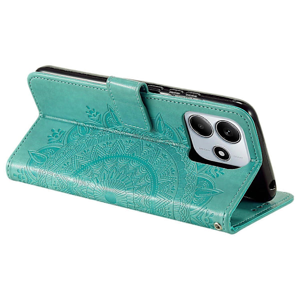 For Xiaomi Redmi Note 14 4G (163.25x76.55x8.16mm) Telefondeksel Multicolor Mint Green