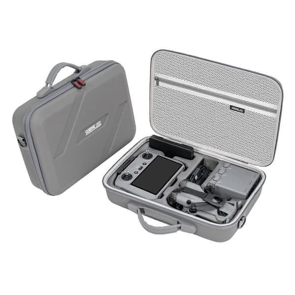 För DJI Mini 5 Pro STARTRC Axel PU Förvaringsväska Handväska (Grå) Grey