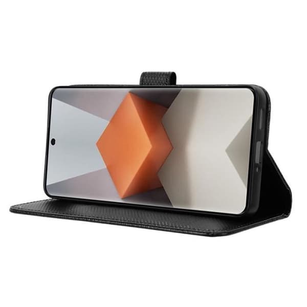 Læder flip cover til Xiaomi Redmi Hongmi Note 13 - Lilla