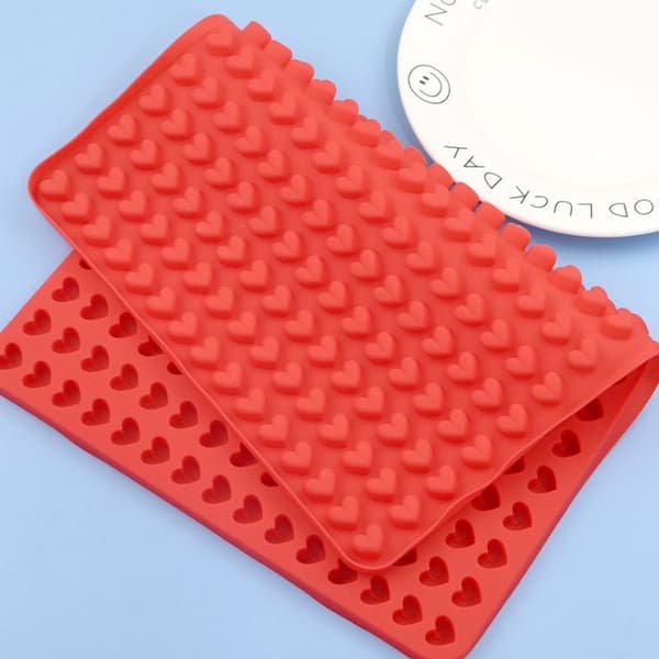 [KK] 【jia】Mini Hemisphere (1 cm) Silicone Baking Mat, Baking Mold for Mini Dog Biscuits, Baking Mat KLB