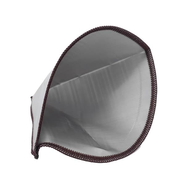 Kaffefilter i rustfritt stål, gjenbrukbart sammenleggbart kaffetraktfilter, 2-4 kopper