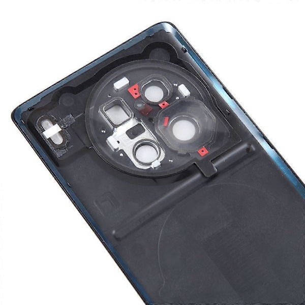 Originalt Batteridæksel med Kameralinse Til vivo X90 Pro+ Black