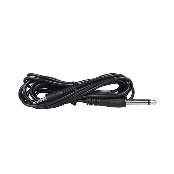12 Hull Akustisk Gitar Pickup Lydhull Pickup Magnetisk Transduser Fader Lydkabel Gitardeler Black