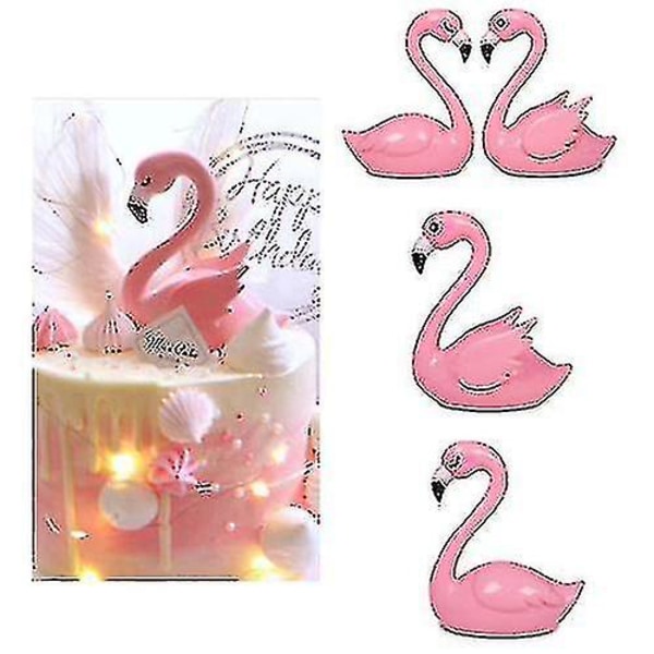 Flamingo Tårtdekorationer Tårt Topper För Födelsedagsfest Härliga presenter