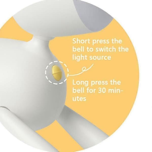USB motenattlys hvit