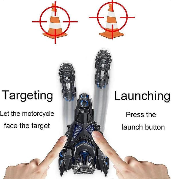 Motorcykel Launcher billegetøj Træk tilbage biler legetøj, Træk tilbage køretøjer motorcykel Launcher legetøj