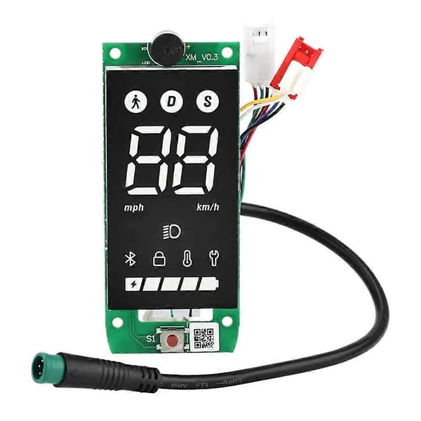 Dashboard Display Board med blinklysfunktion til Xiaomi 4 Lite 2nd Gen Kick Elektrisk Scooter Dele