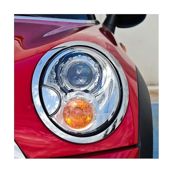 Bil Vänster Strålkastarskydd Huvudljus Lampskärm Transparent Lampskärm Lampskal Dammskydd För Mini R56 2009-2013
