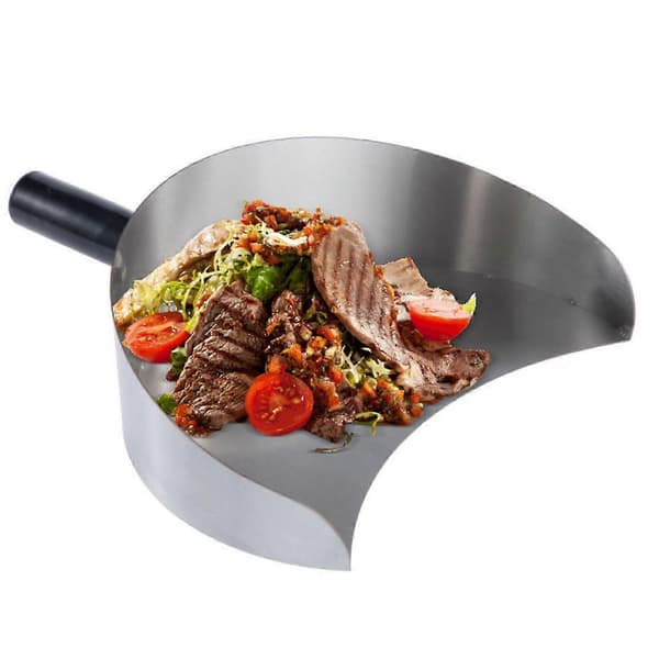 Döner Kebab Spade 22.5x17.5x8cm Rostfritt Stål Diskmaskinssäker Ref 4252