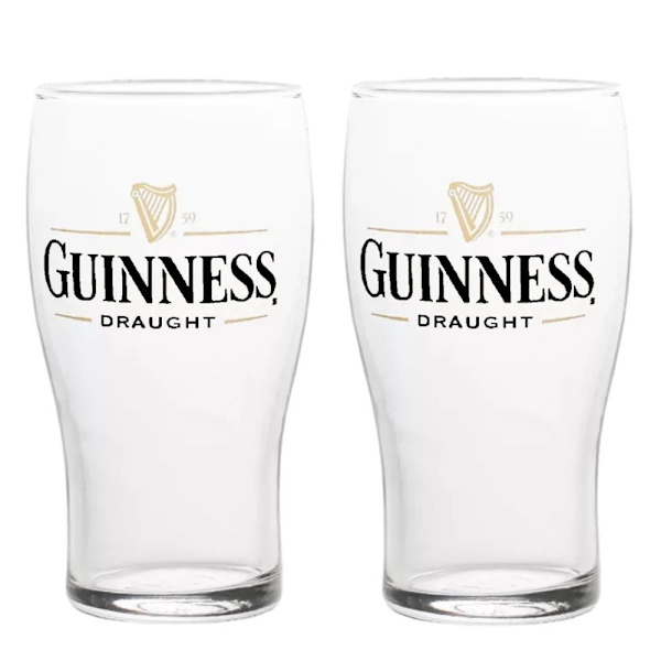 【jia】2 Guinness Pintglas