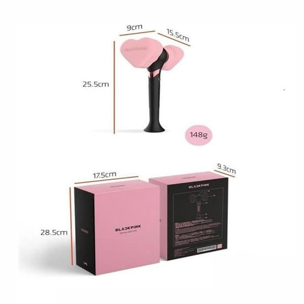 Light Stick - OUTAD - Blackpink - Pink og Sort - Plastik - Til Børn