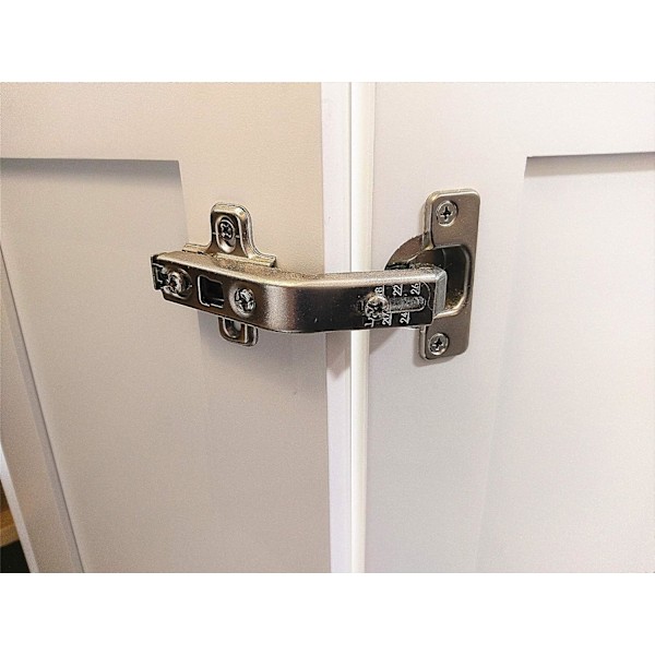 Lazy Susan Hængselplade til Foldbar Dør, Køkkenhjørneskabsdørshængsel Metal Lasy Susan Skabshjørnehardware Skabsdørshængsel 1 Stykke 1 Piece 135 Degree