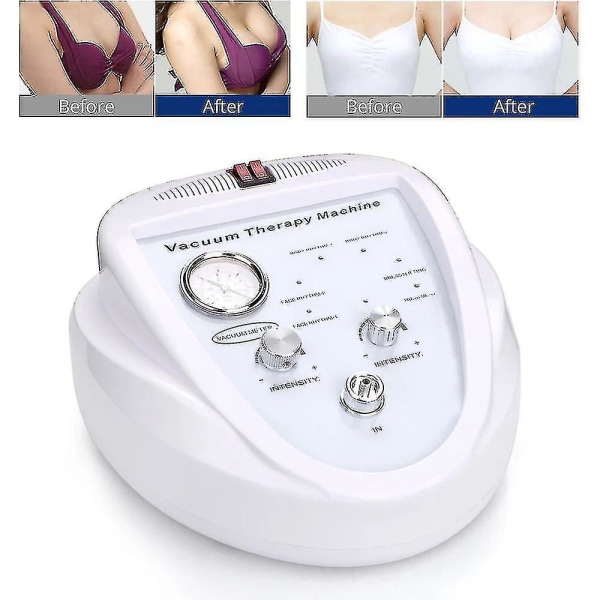 Portabel Vakuumterapi Massage Bröstförstärkningsmaskin Pump Cup Enhancer Lymfdränering Kroppsformning Rumpa Lyftanordning-csn