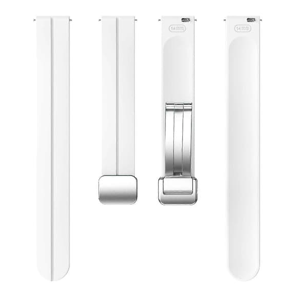 Til Garmin Lily 2 silikone rem urrem med magnetisk foldespænde