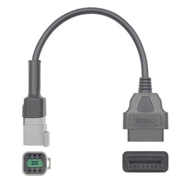 6PIN til 16PIN Diagnostisk OBD2 Kabeladapter for CAN AM Moto ATV UTV