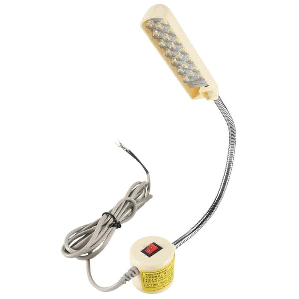 LED-lampe pære til symaskiner magnetisk montering